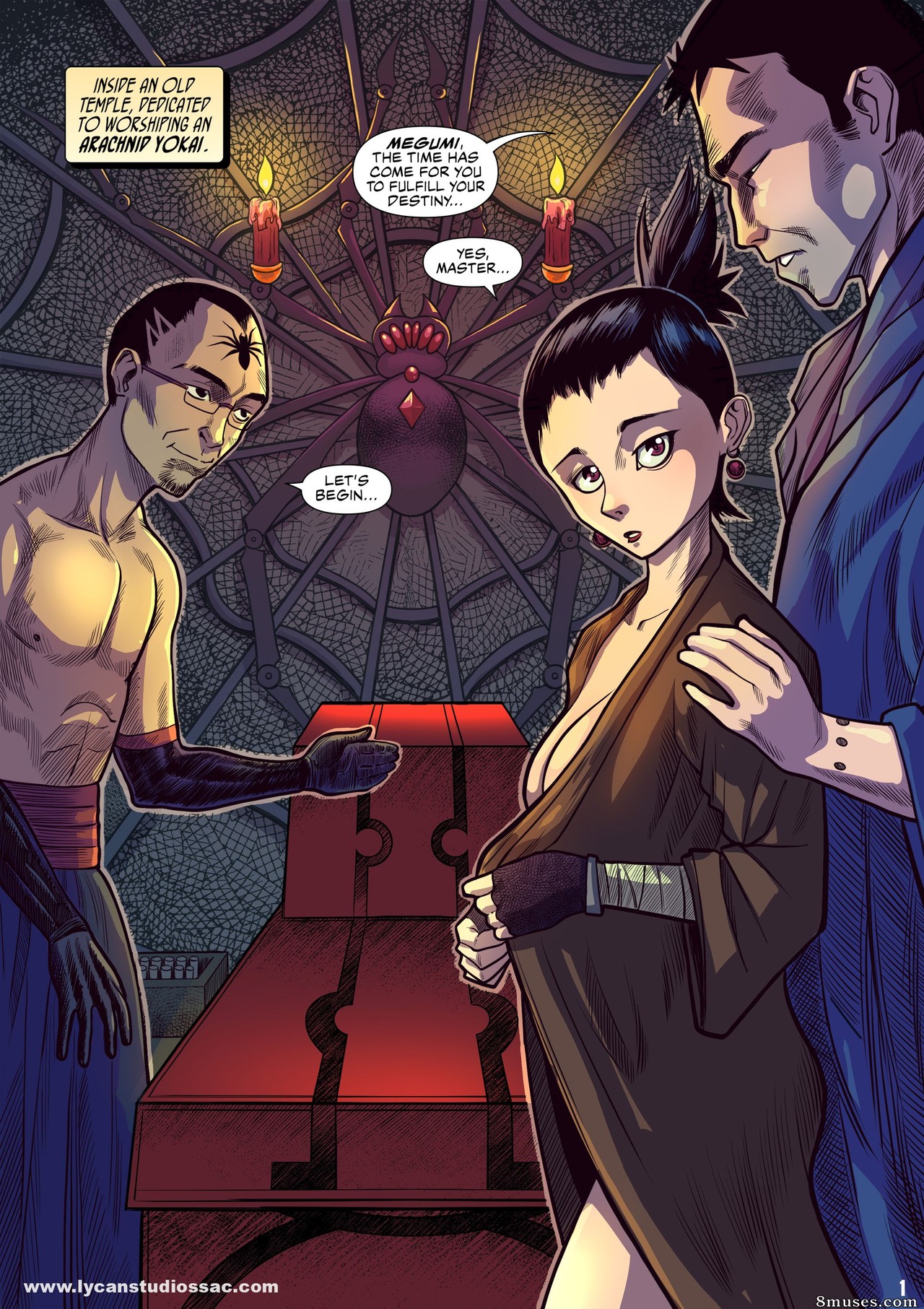 Locofuria Comics - 100 Ways to Become a Monster 18 - Jorogumo - Page 4