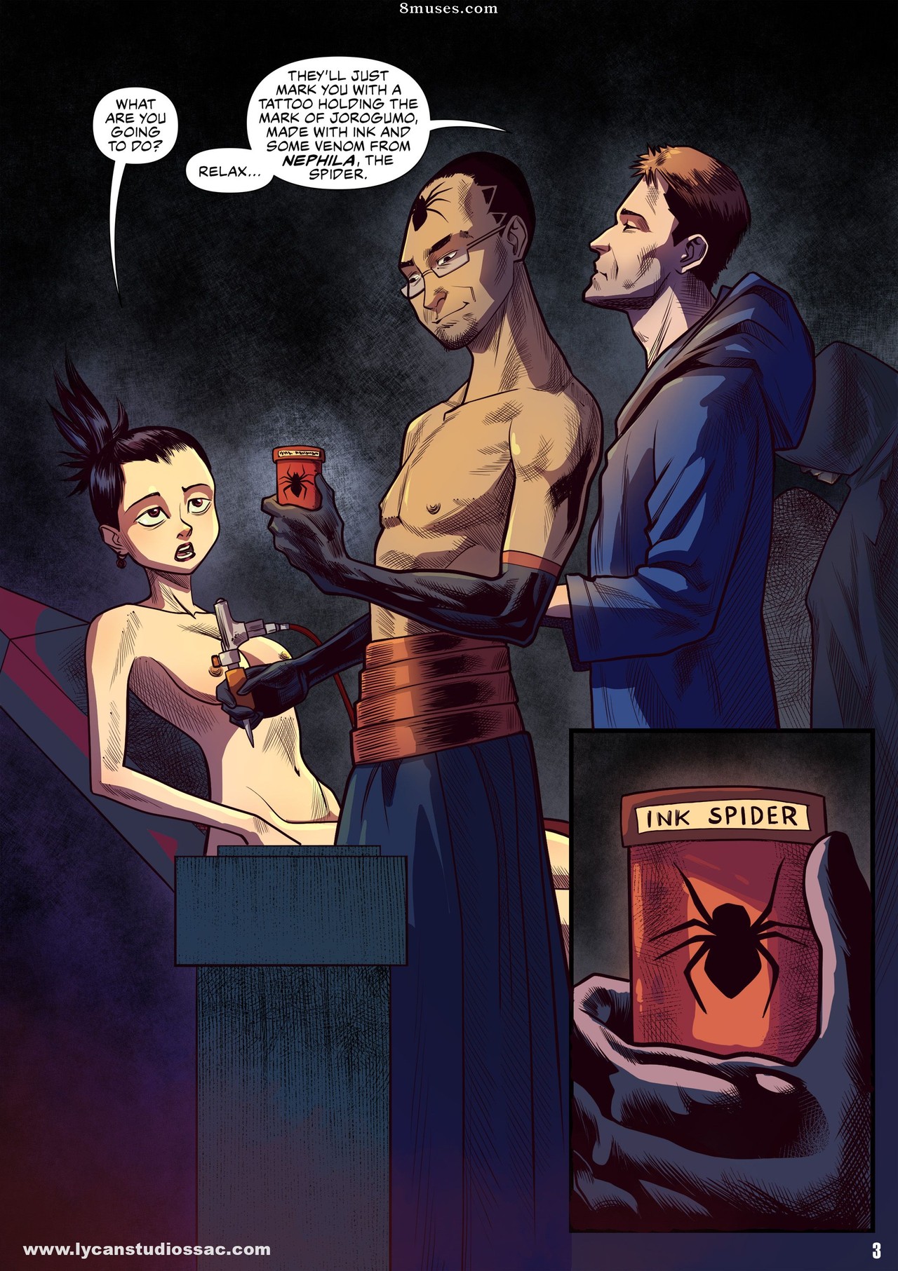 Locofuria Comics - 100 Ways to Become a Monster 18 - Jorogumo - Page 6