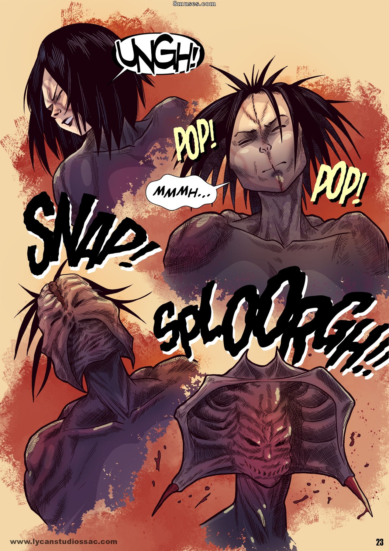 Locofuria Comics - 100 Ways to Become a Monster 18 - Jorogumo - Page 26
