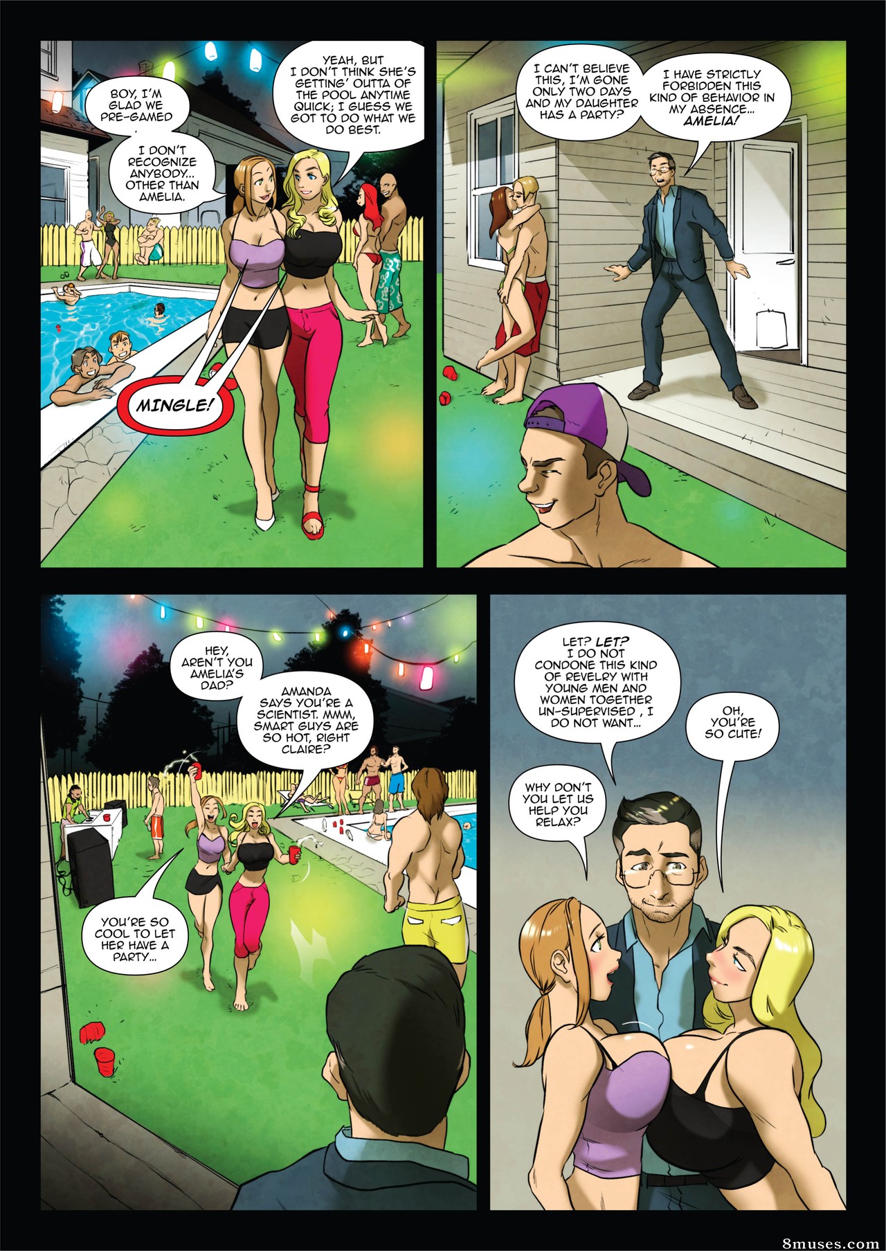 ZZZ Comics - Claire and Diana - Take the Big Apple - Page 3
