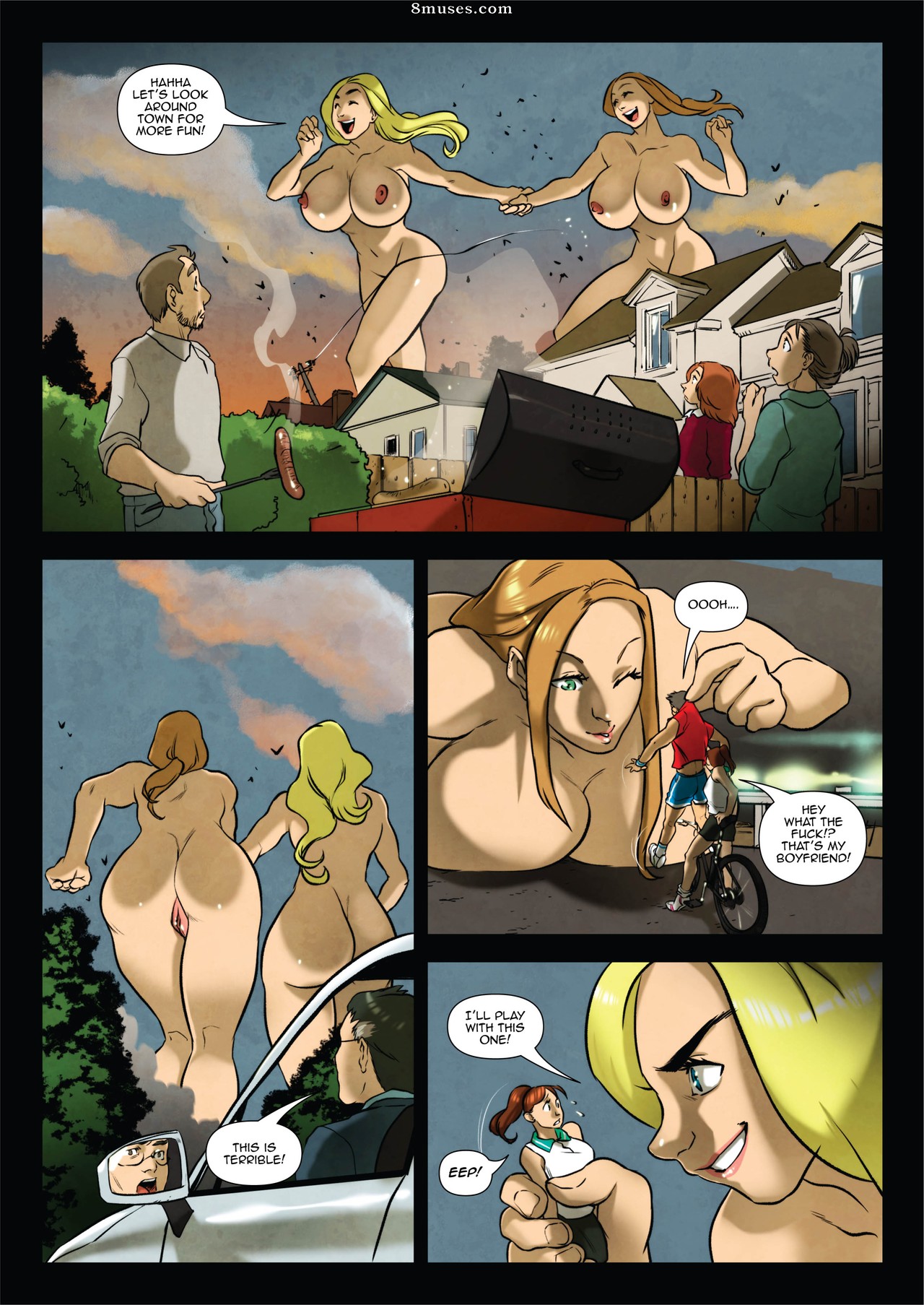 ZZZ Comics - Claire and Diana - Take the Big Apple - Page 15