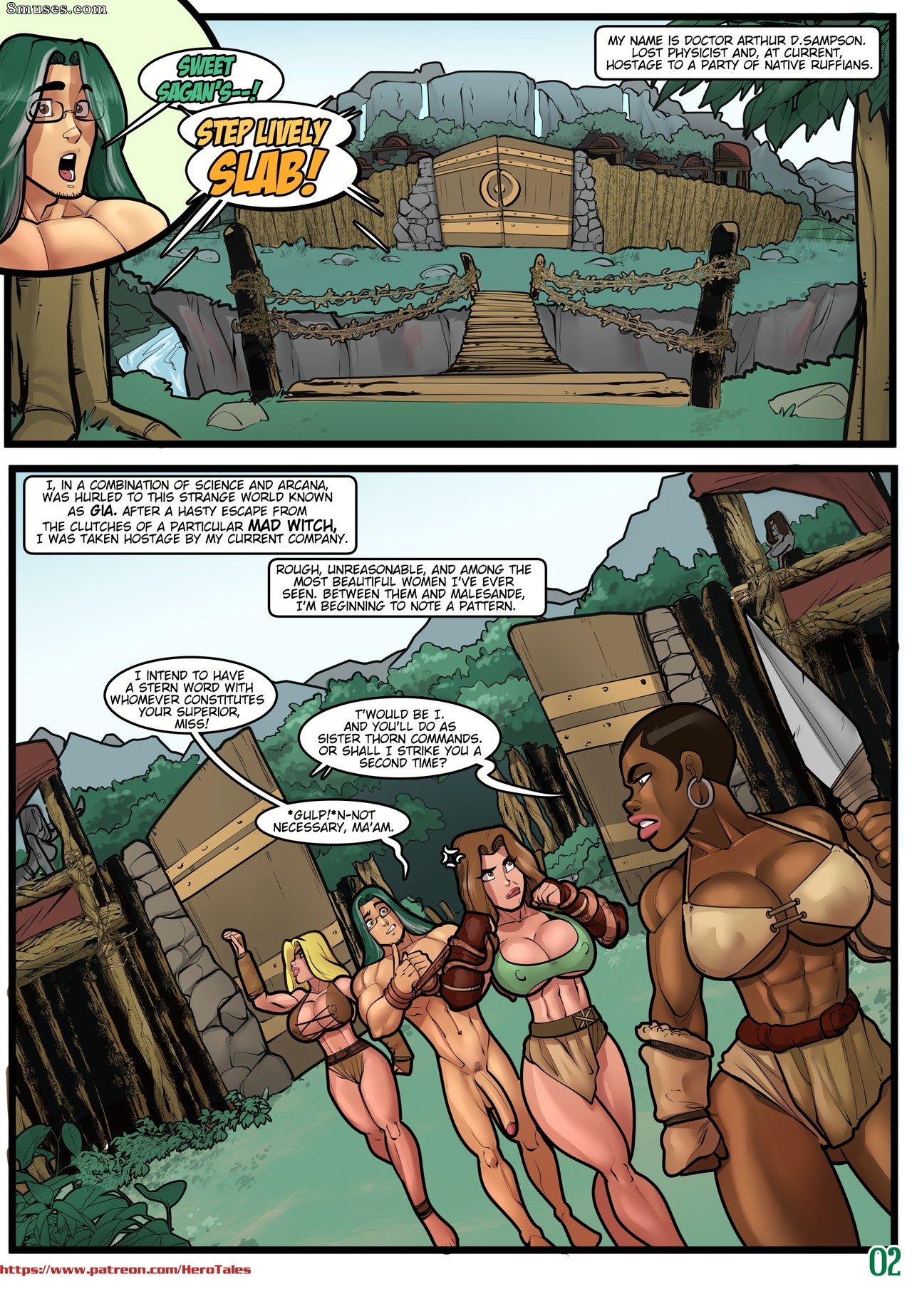 KennyComix - Hero Tales - Into the Breeding Dens - Page 3