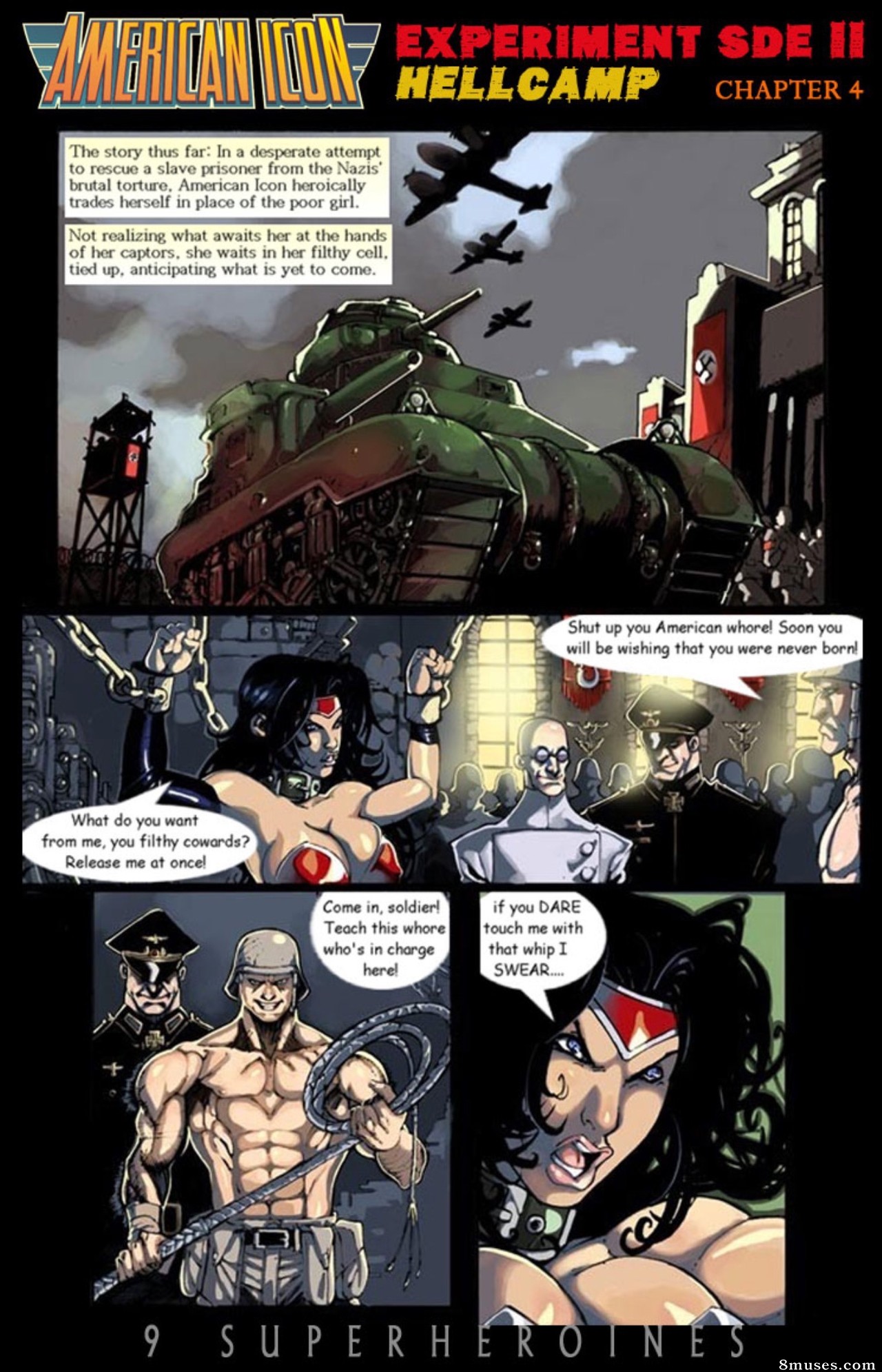9 Superheroines Comics - Ícono americano - Experimento - Página 26