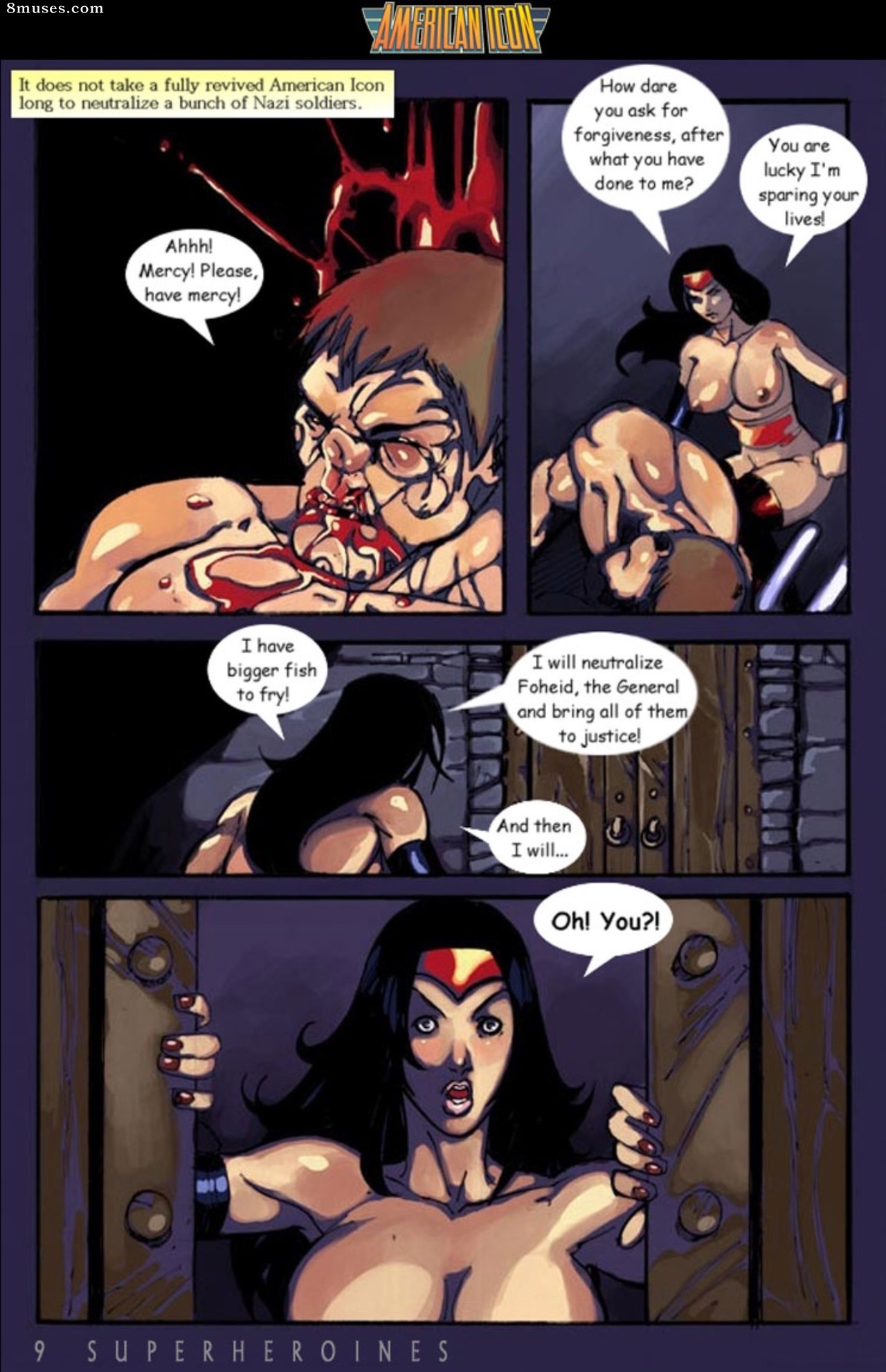 9 Superheroines Comics - Ícone americano - Experiência - Página 43