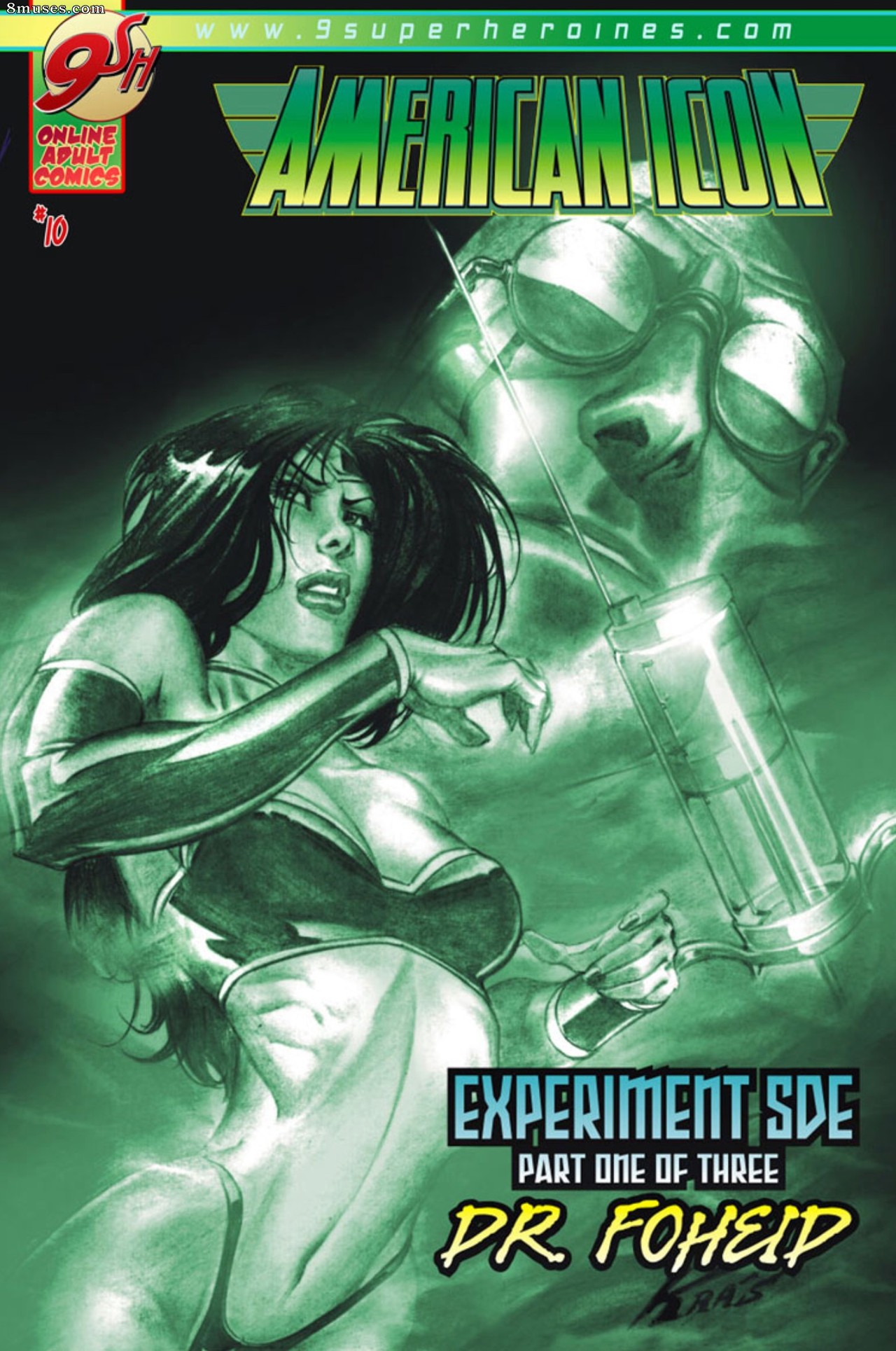 9 Superheroines Comics - American Icon - Experiment - Page 1