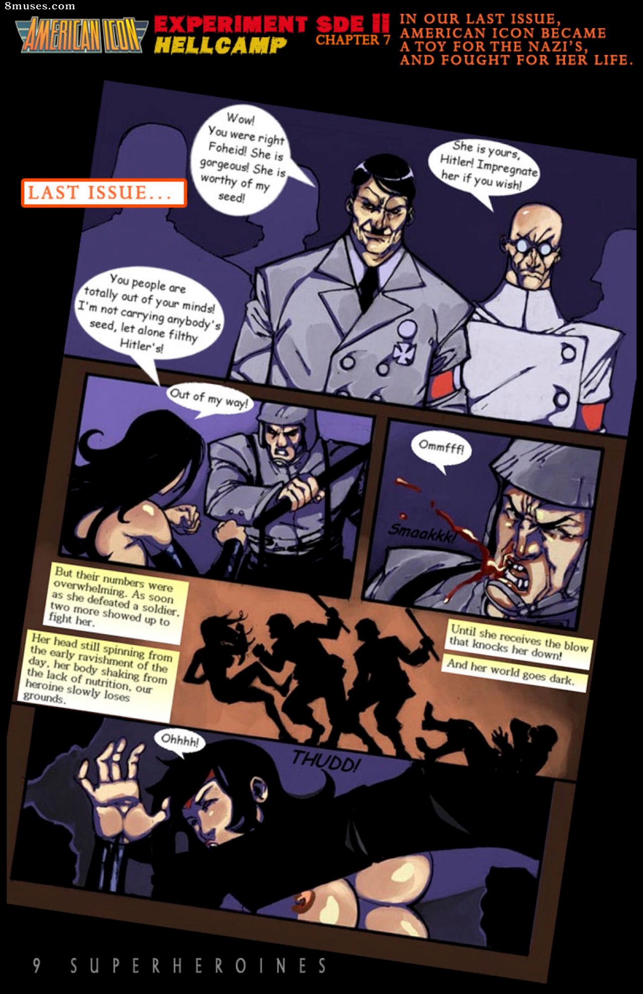 9 Superheroines Comics - Ícono americano - Experimento - Página 45