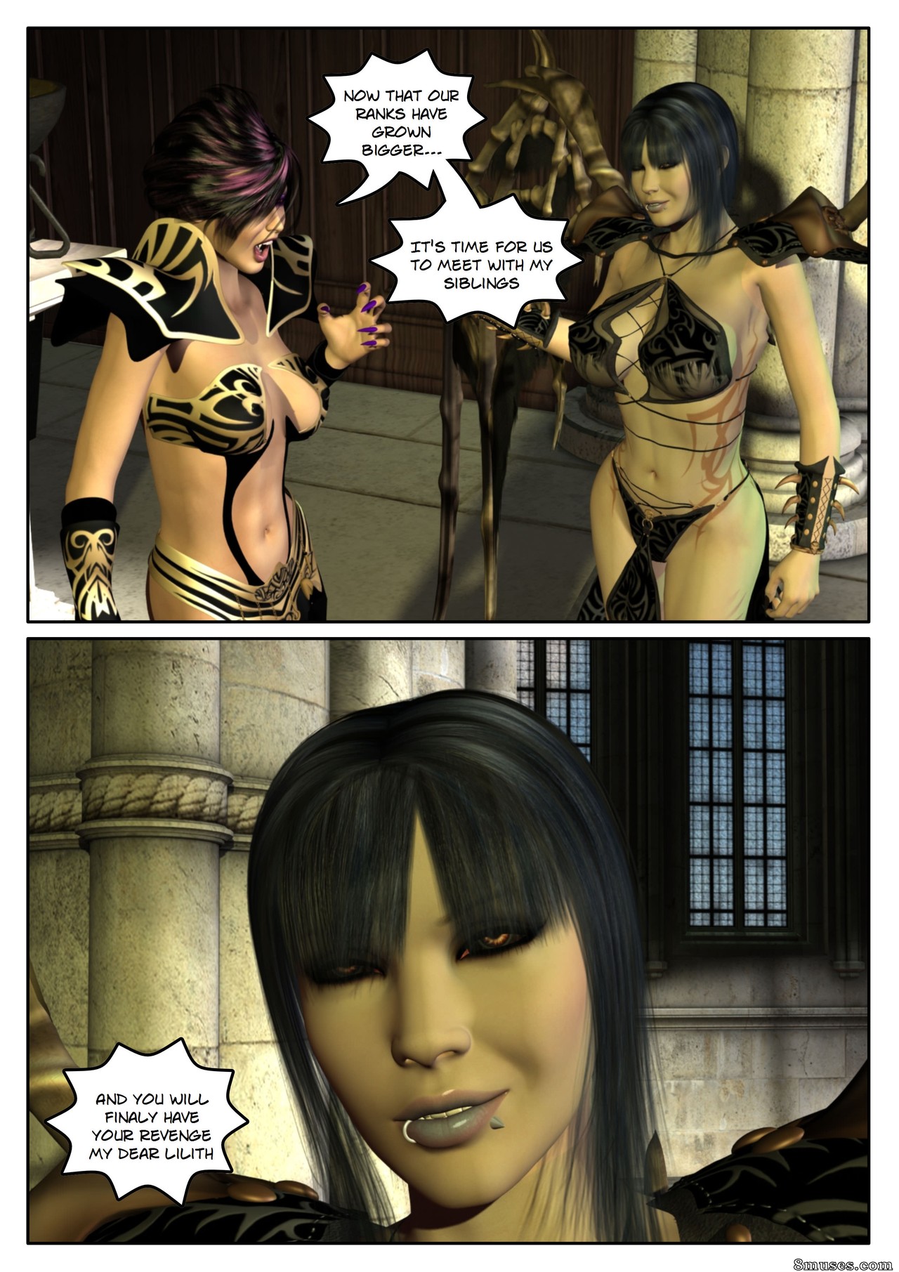 The Fallen Star - Chapter 5 - Sisters of the Dark - Page 141