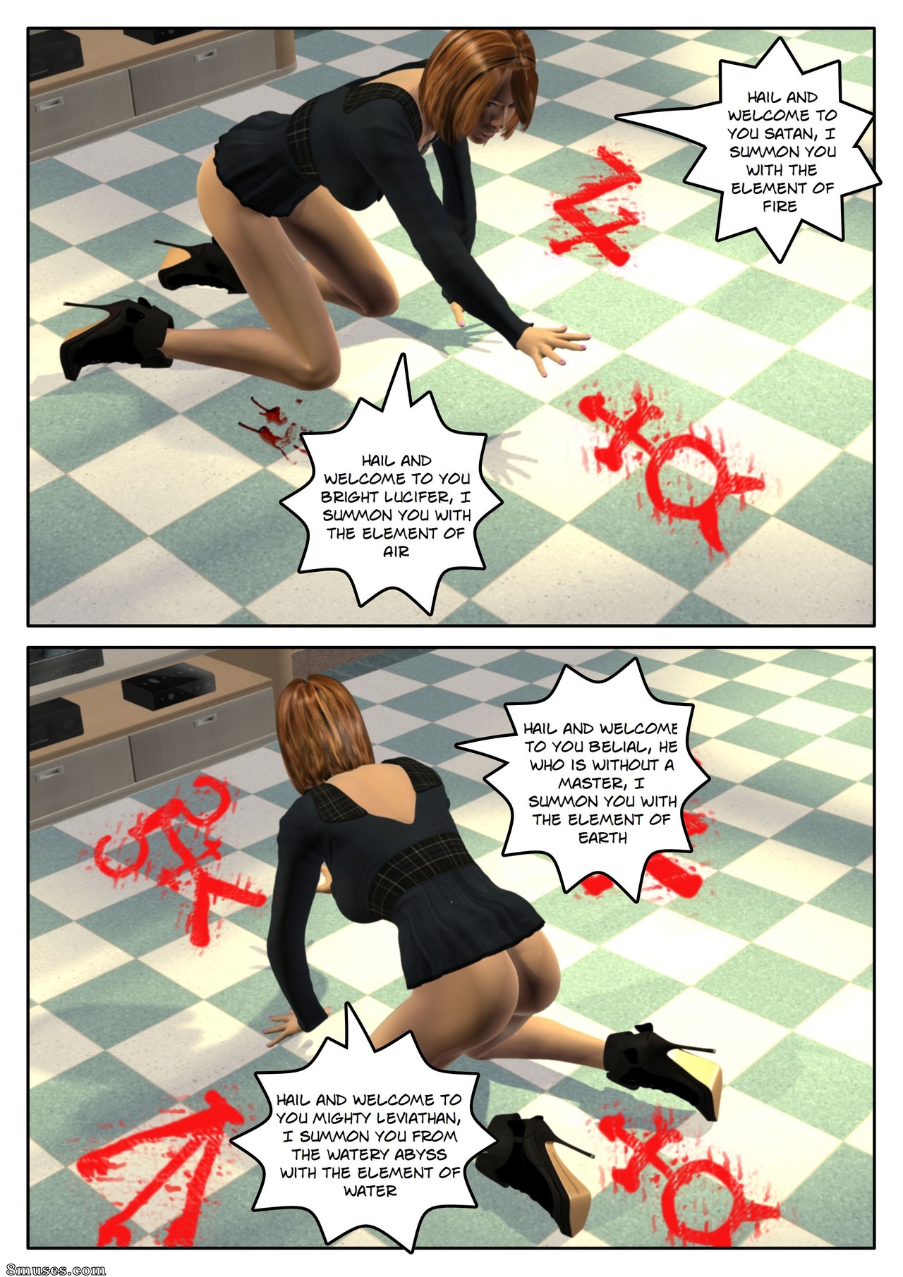 The Fallen Star - Chapter 5 - Sisters of the Dark - Page 16