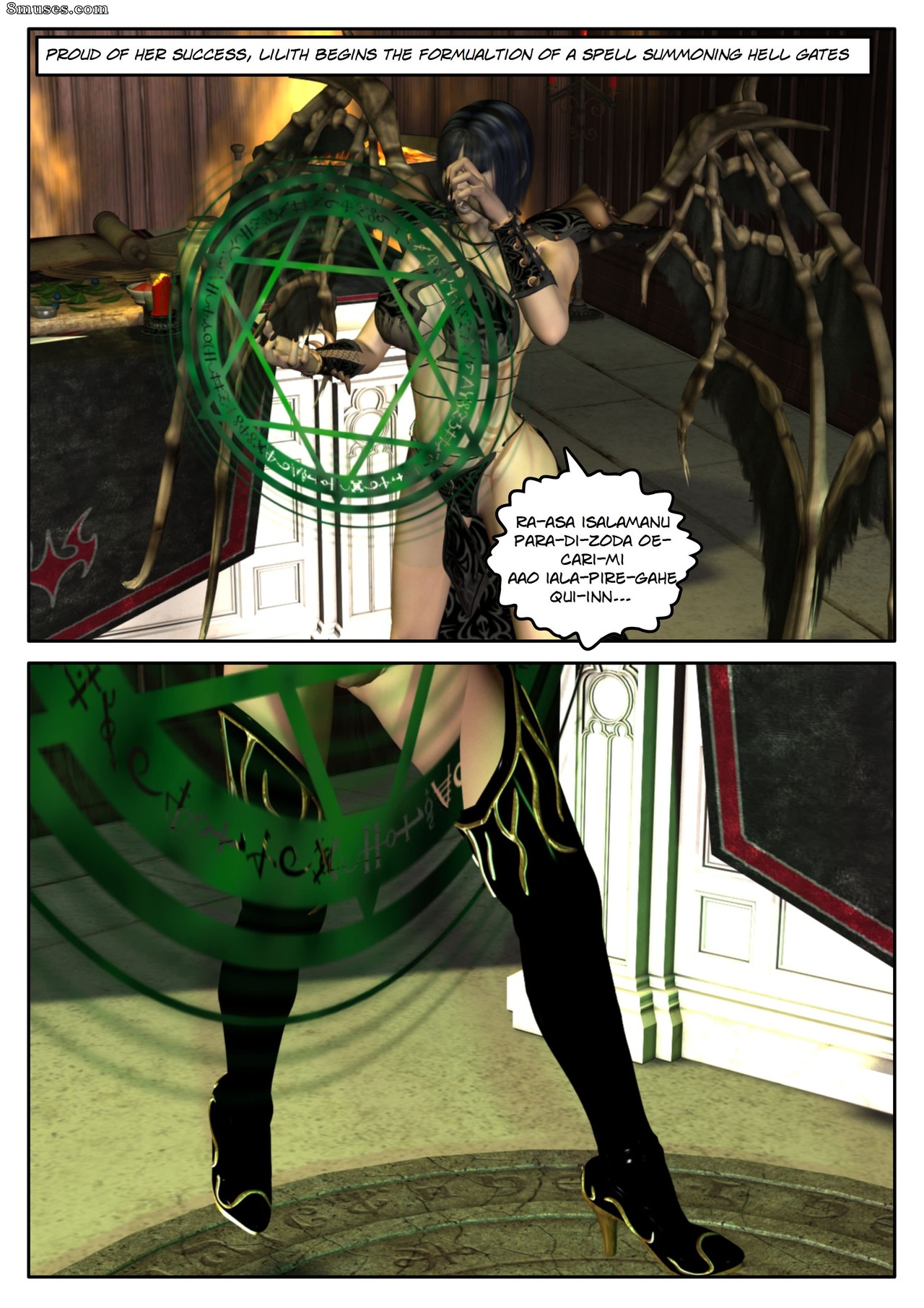 The Fallen Star - Chapter 5 - Sisters of the Dark - Page 139