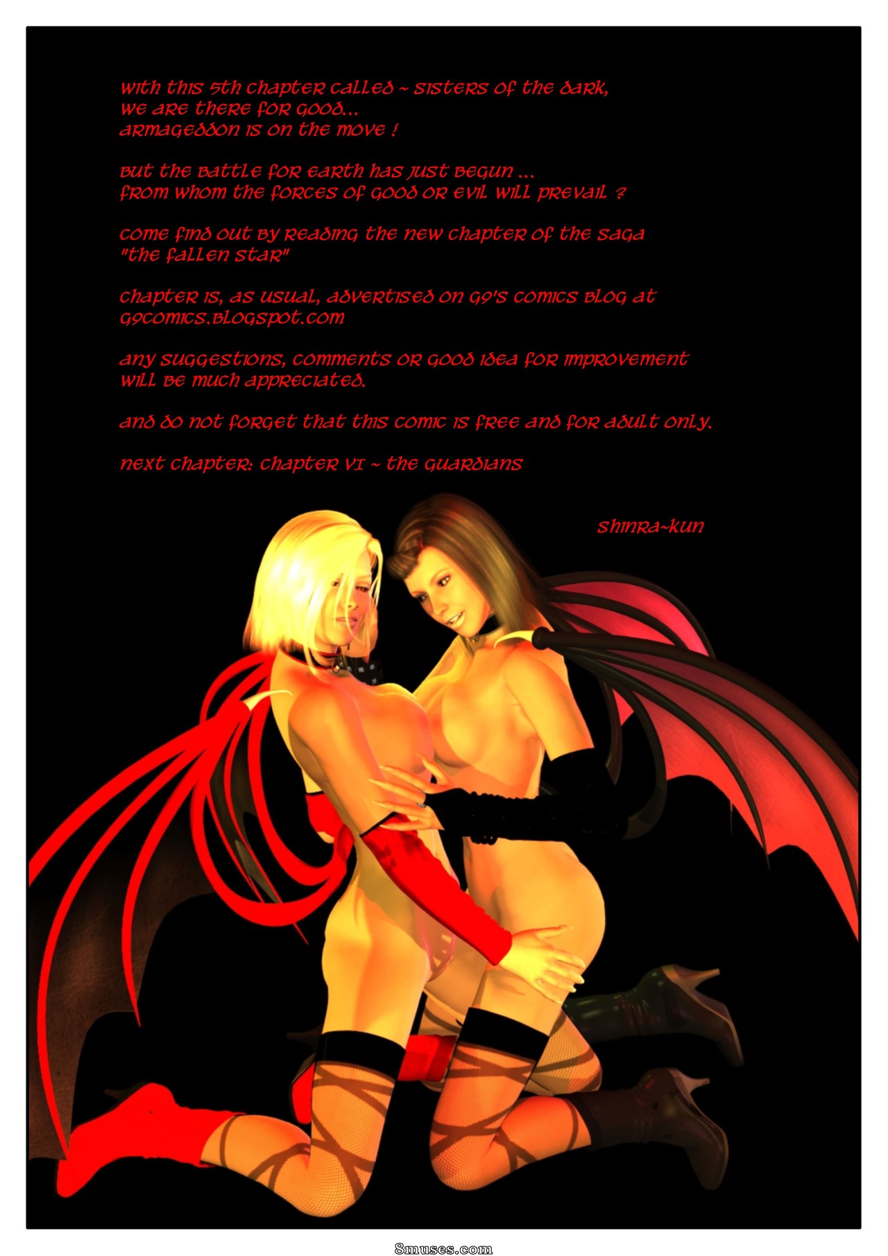 The Fallen Star - Chapter 5 - Sisters of the Dark - Page 2