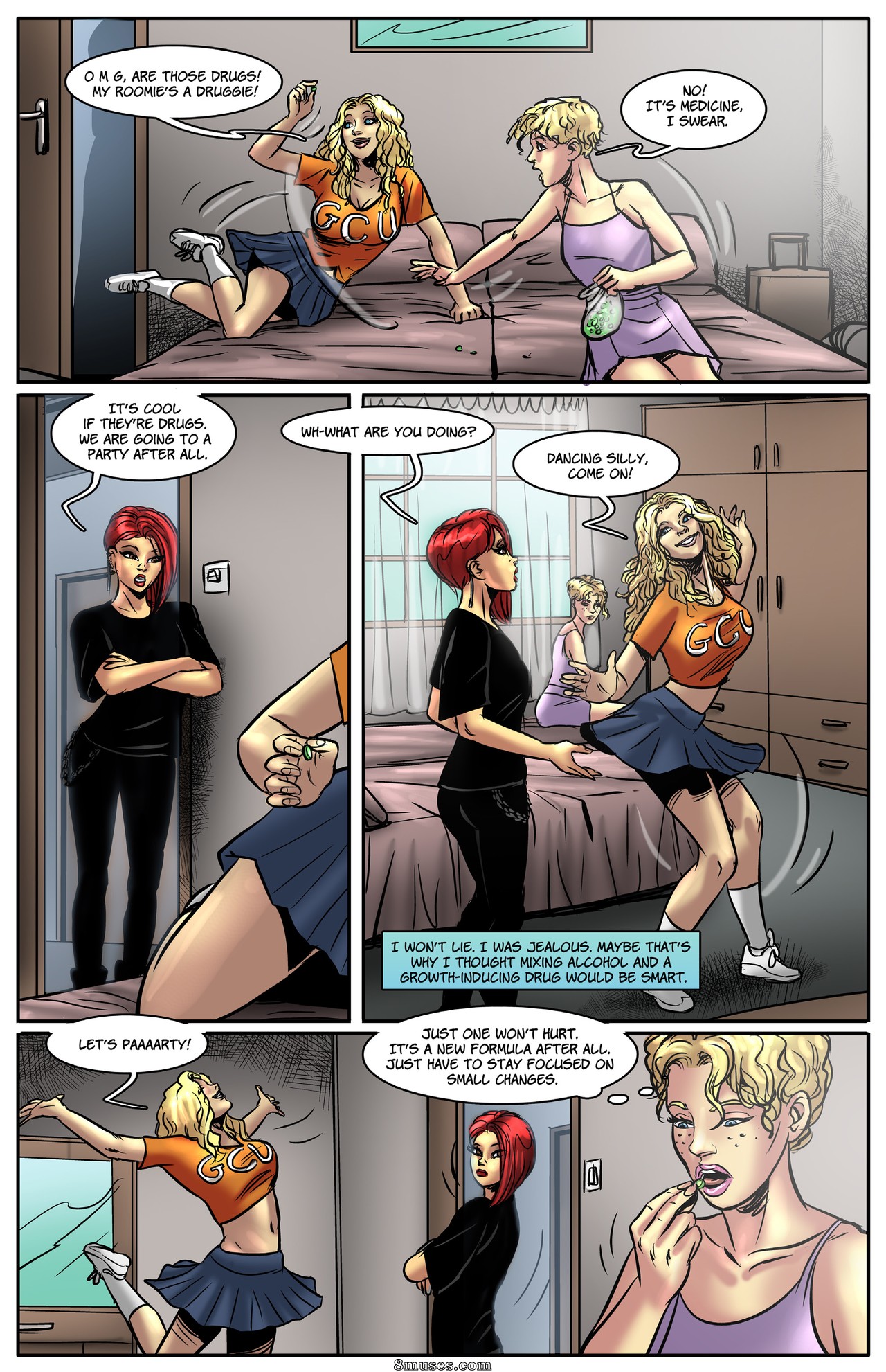 Peak Shift - Biggest Woman on Campus - Issue 1 - Page 5