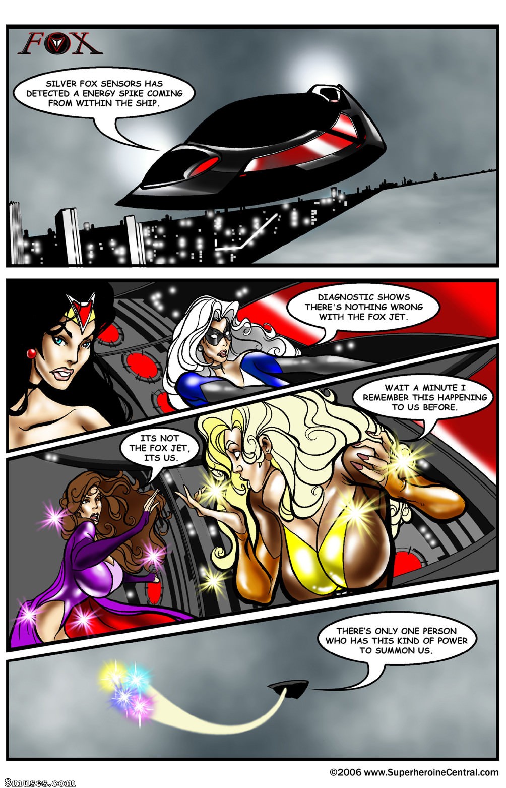 Superheroine Central Comics - Resgate uma deusa - Página 2