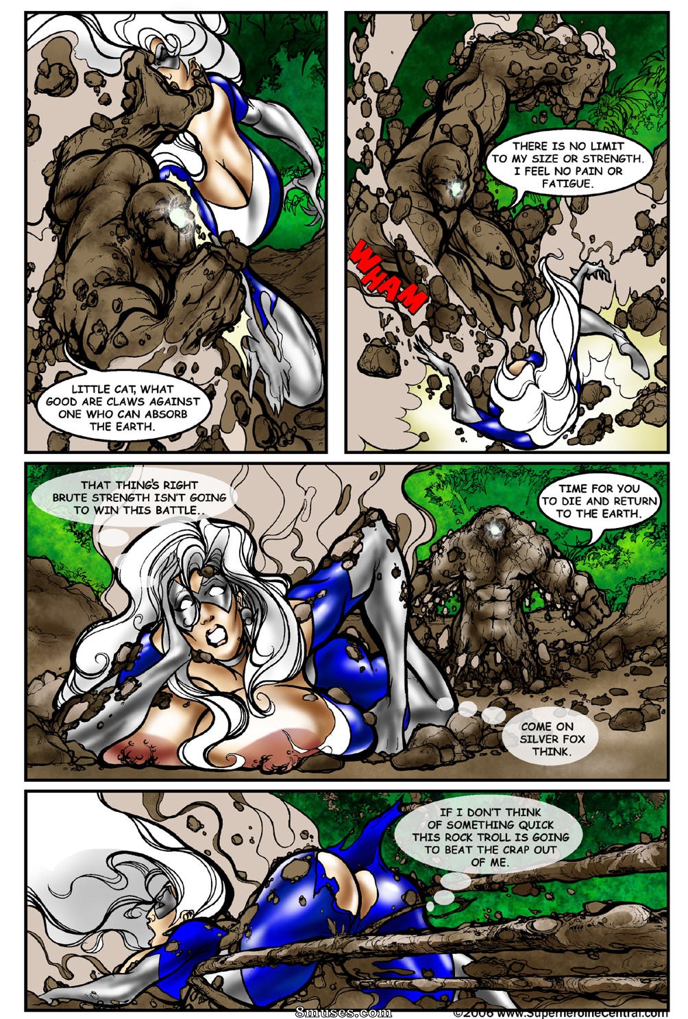 Superheroine Central Comics - Resgate uma deusa - Página 15