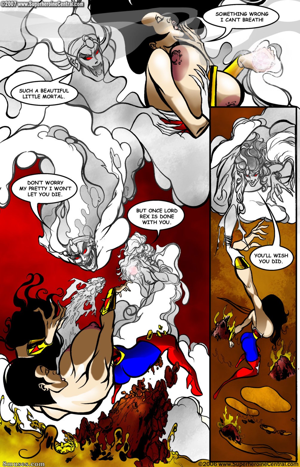 Superheroine Central Comics - Rescue a Goddess - Page 28