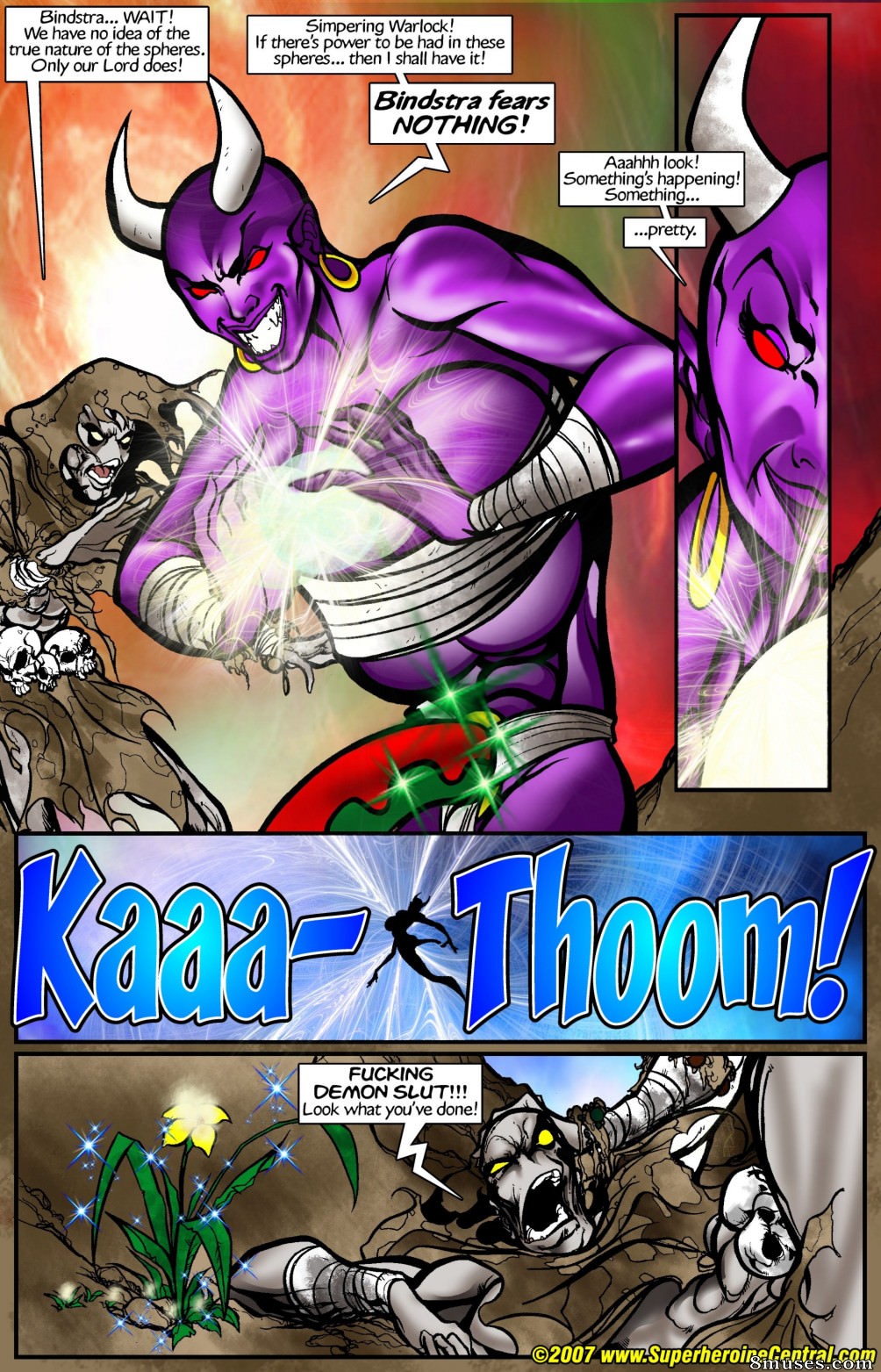 Superheroine Central Comics - Rescue a Goddess - Page 35
