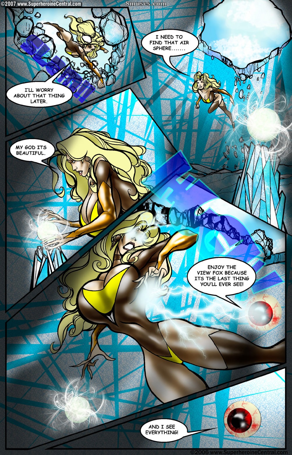 Superheroine Central Comics - Rescue a Goddess - Page 23