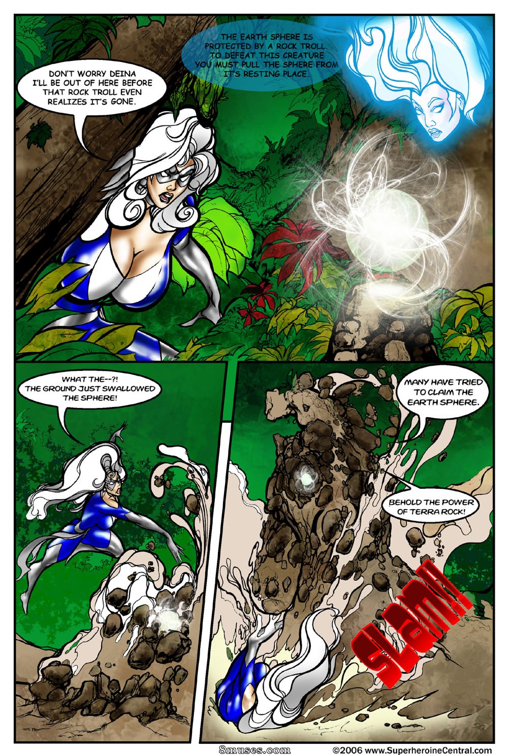 Superheroine Central Comics - Sauver une déesse - Page 14