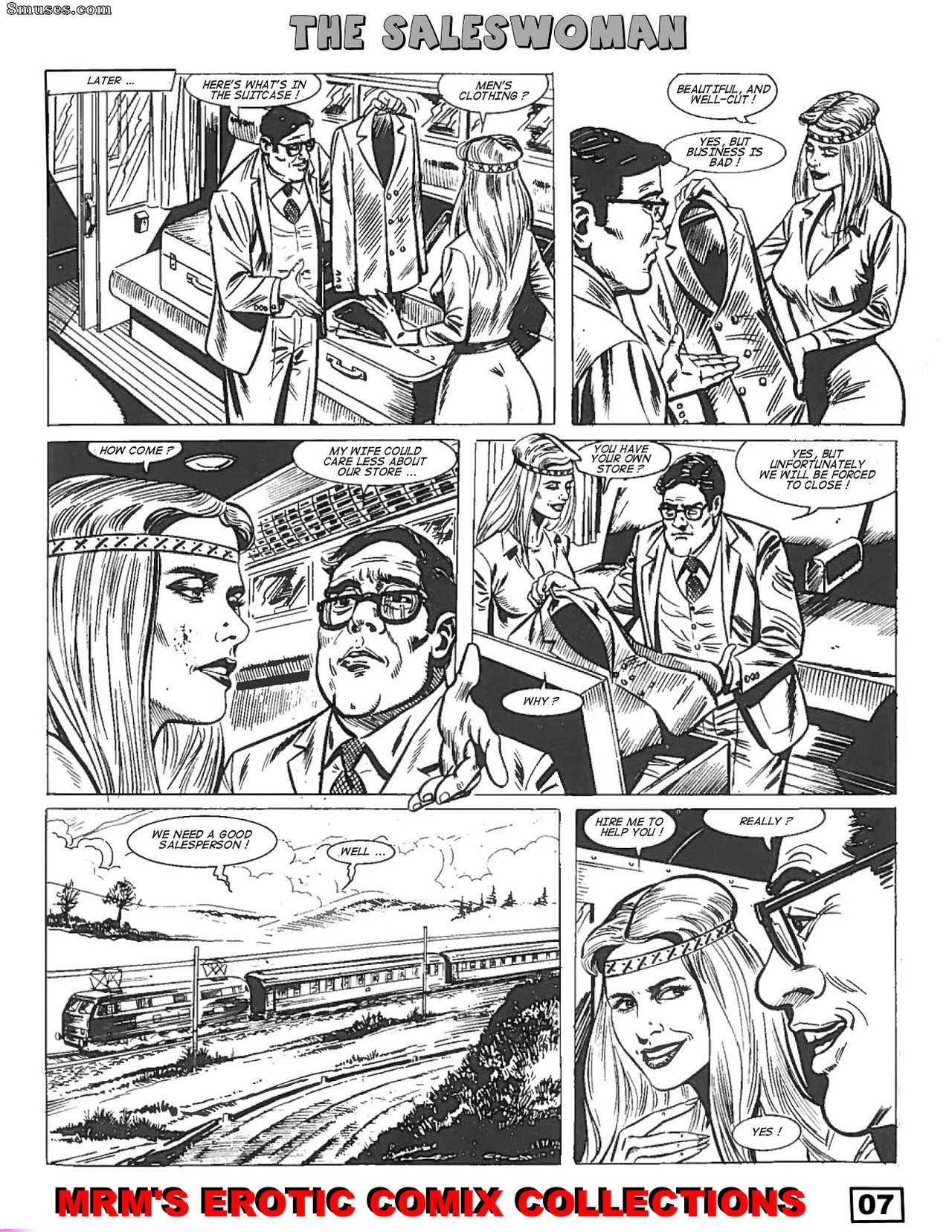 Classic Comics Collection - CICCIOLINA - THE SALESWOMAN - Page 9