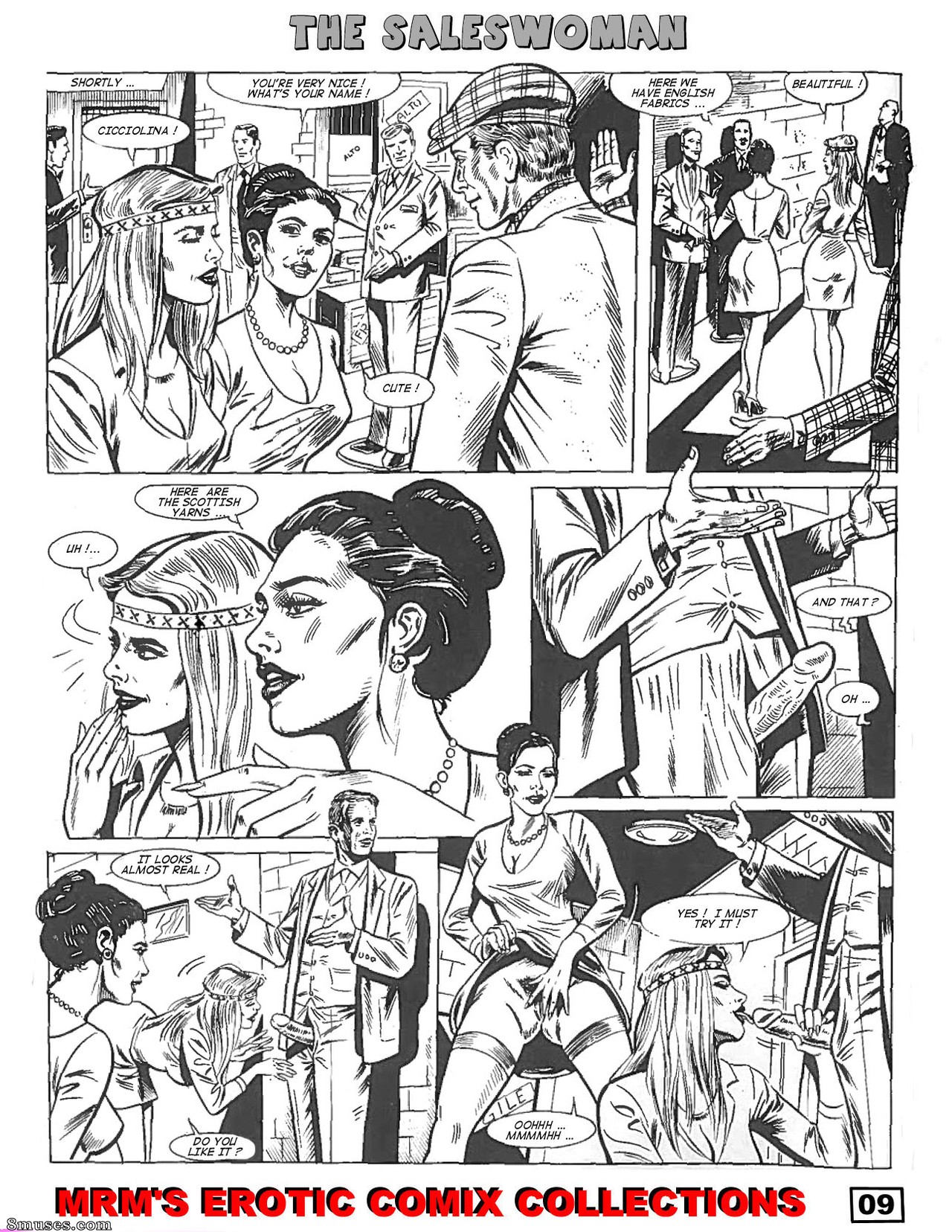 Classic Comics Collection - CICCIOLINA - THE SALESWOMAN - Page 11