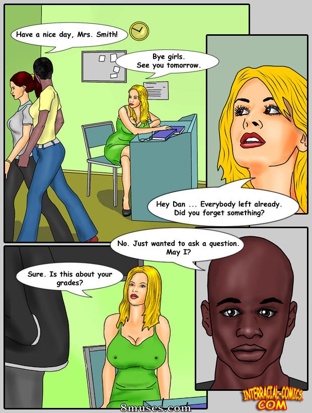 Interracial-Comics - Professora de sexo - Página 3