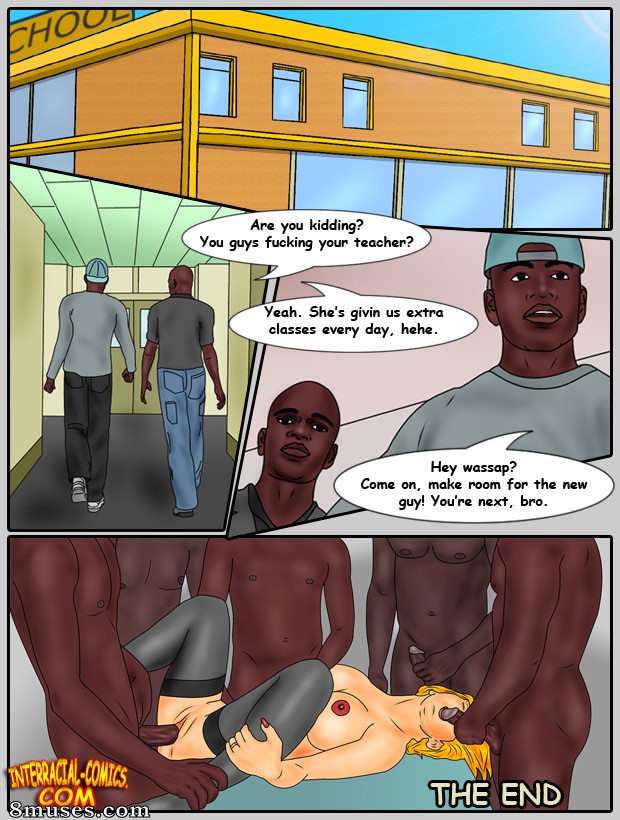 Interracial-Comics - Professora de sexo - Página 22