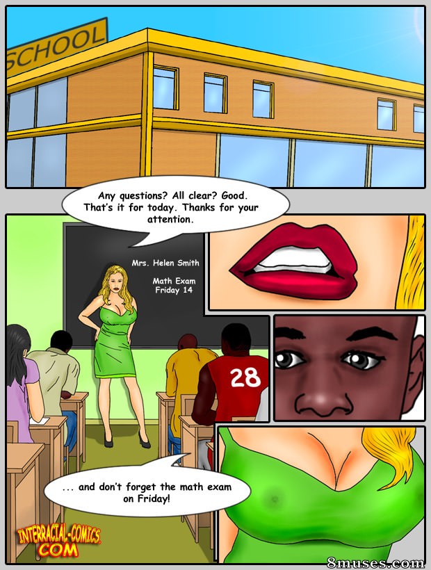 Interracial-Comics - Professora de sexo - Página 2