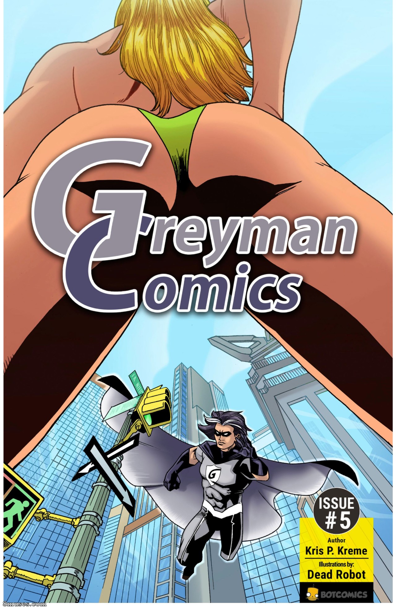 Greyman Comics - Número 5 - Página 1