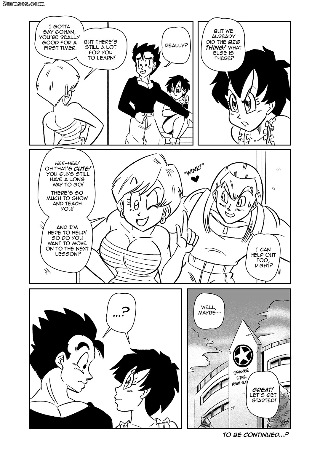 FunSexyDB Comics - Lições após a escola - Página 53