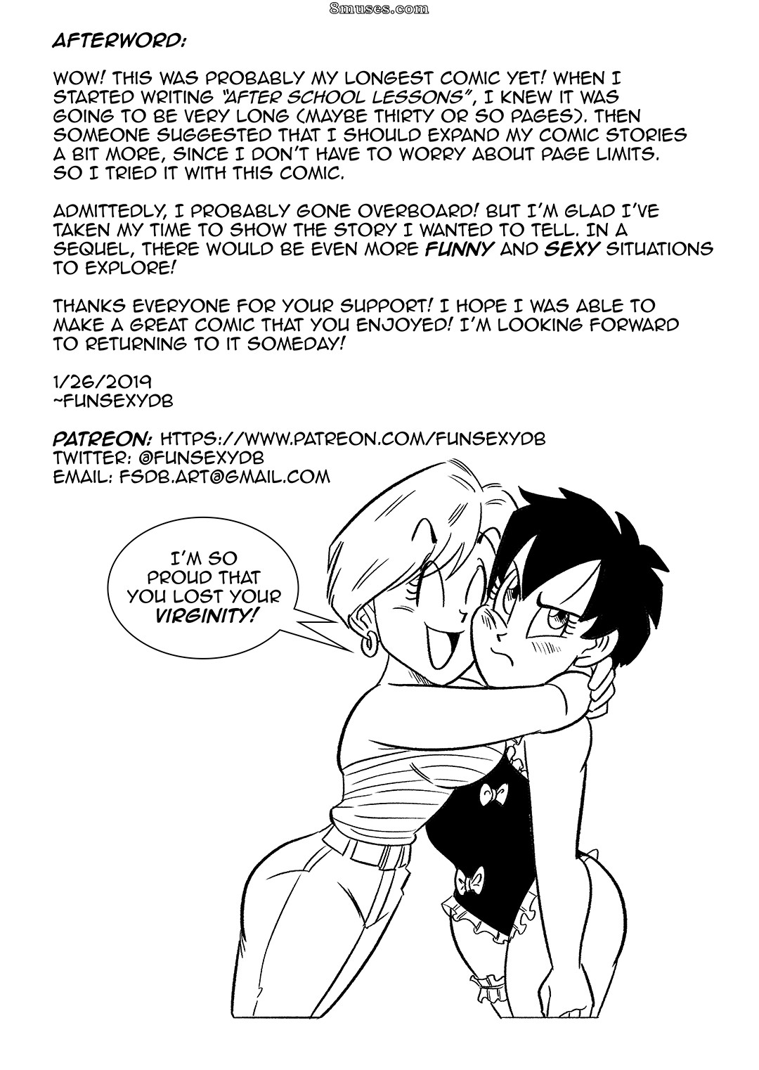 FunSexyDB Comics - Leçons après l'école - Page 54