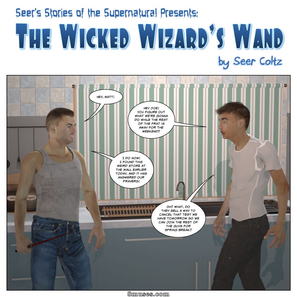 Seer Coltz - The Wicked Wizards Wand - Page 1