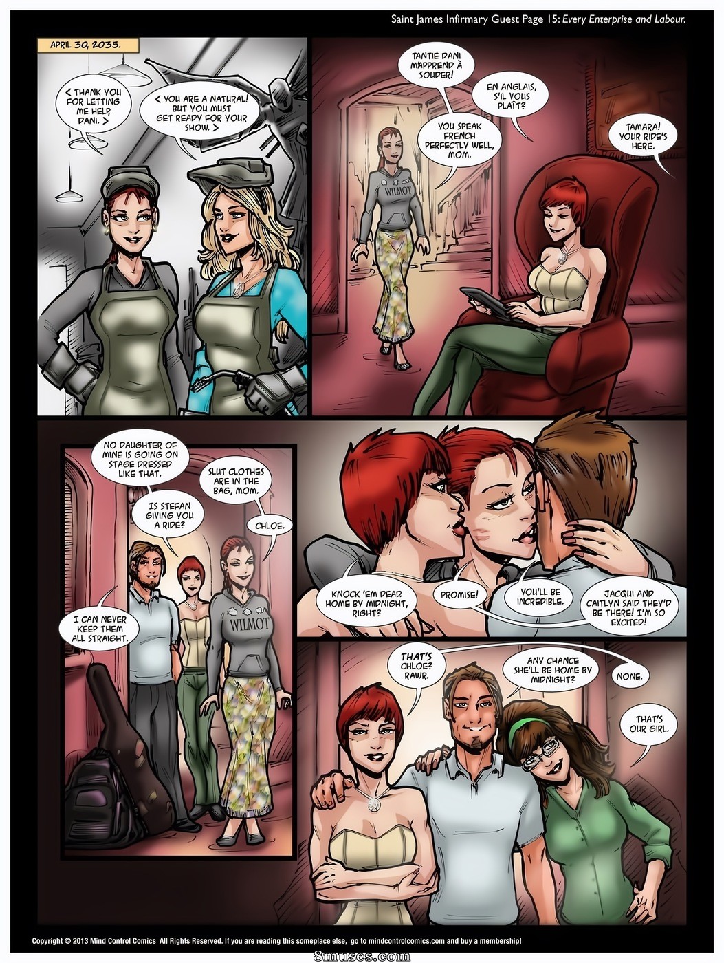 MCC Comics - Convidado da enfermaria de Saint James - Página 15