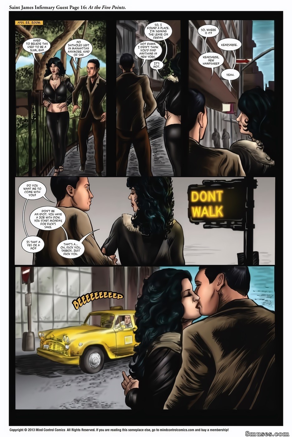 MCC Comics - Convidado da enfermaria de Saint James - Página 16
