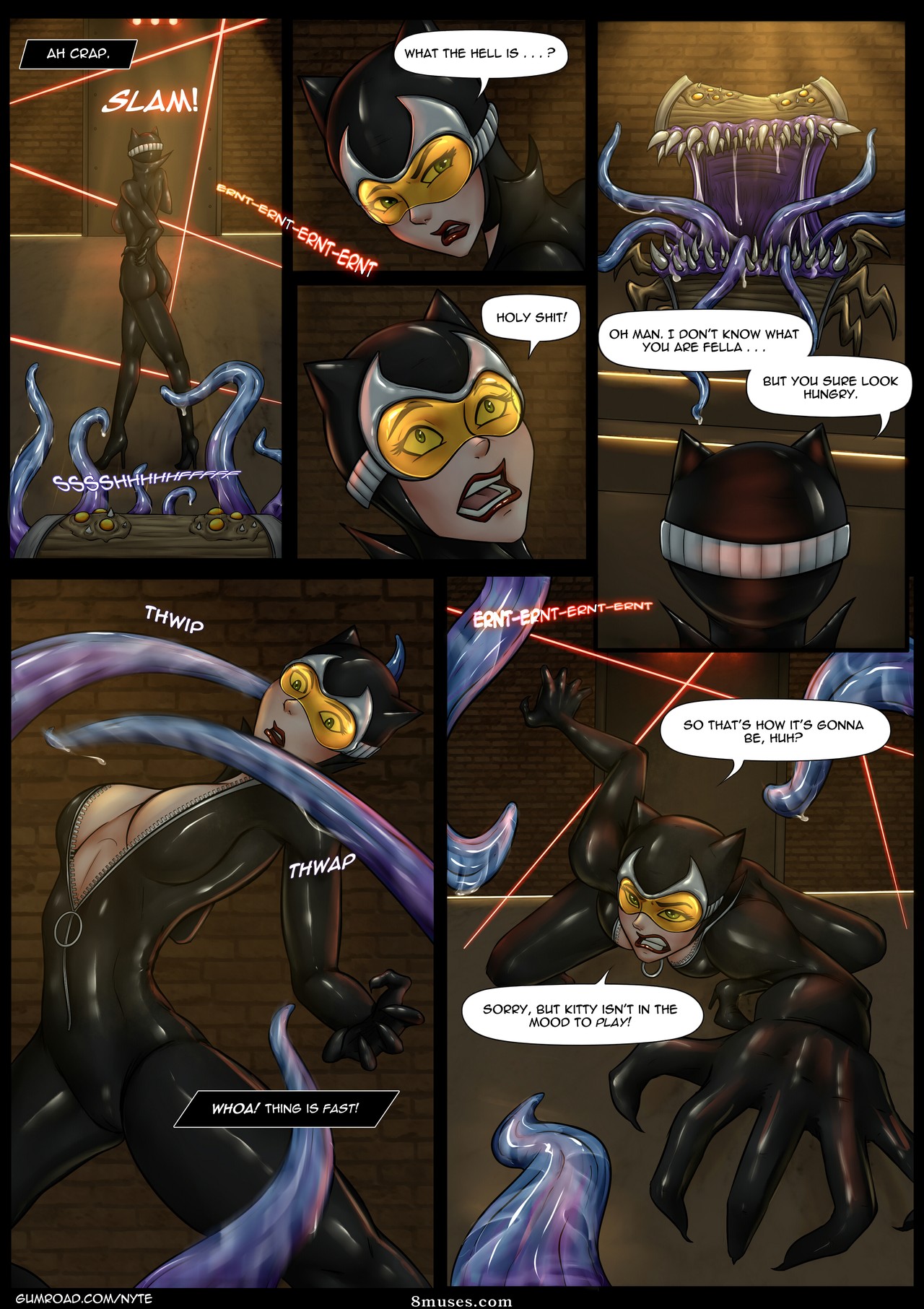 Nyte Vore Comics - La neuvième vie de Catwoman - Page 2