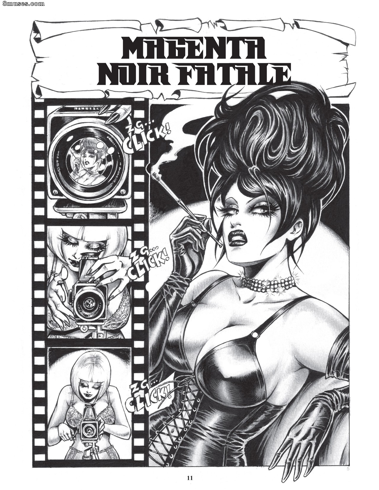Nicola Guerra Comics - Noir Fatale - Page 10