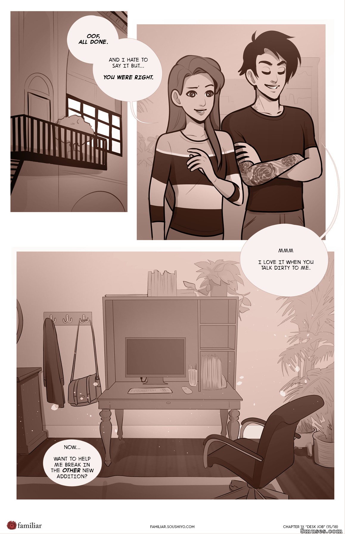 Act 1 - Chapter 1X - Desk Job - Page 16