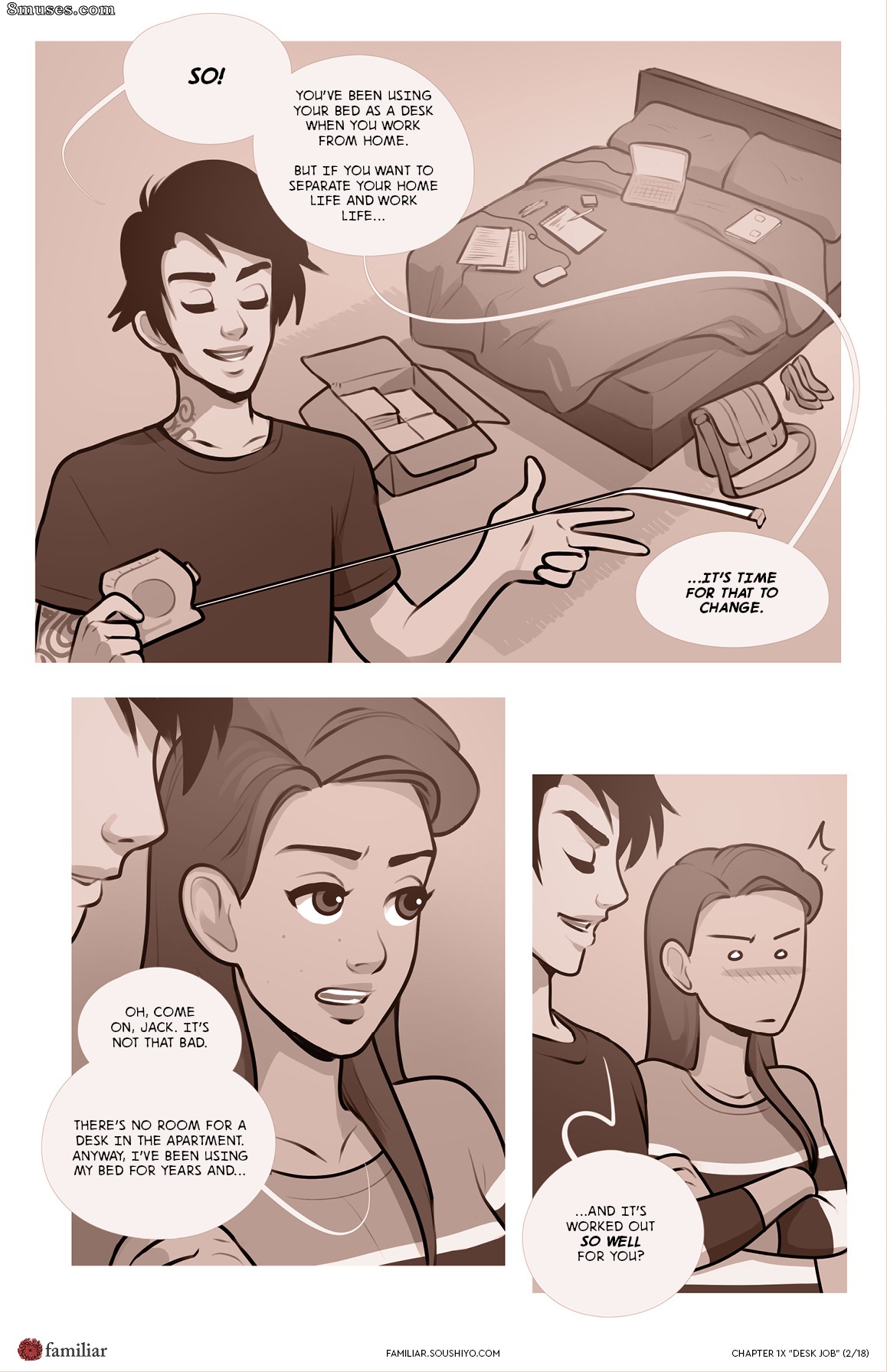 Act 1 - Chapter 1X - Desk Job - Page 3