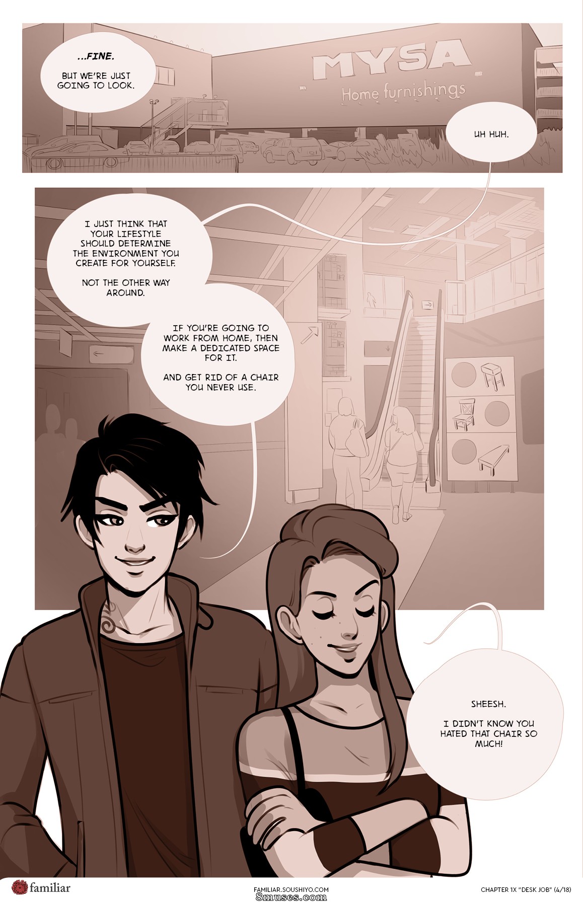Act 1 - Chapter 1X - Desk Job - Page 5