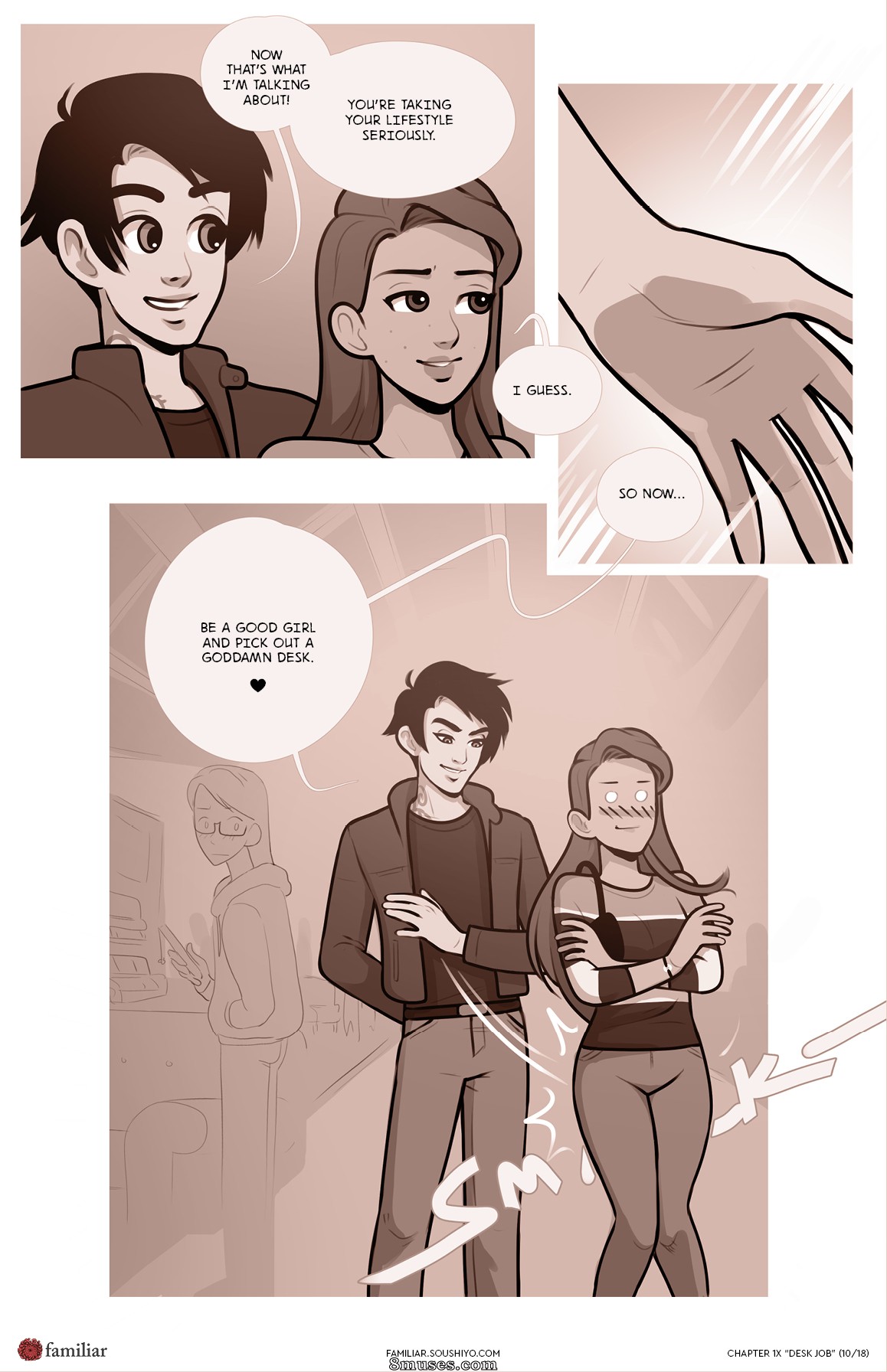 Act 1 - Chapter 1X - Desk Job - Page 11