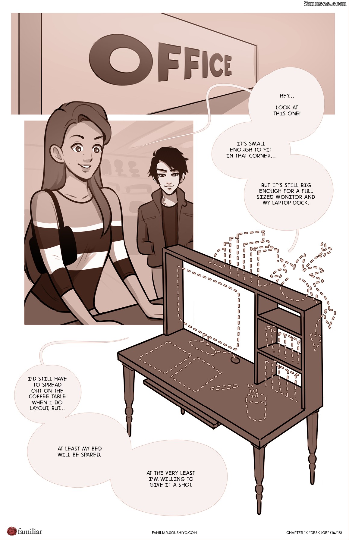 Act 1 - Chapter 1X - Desk Job - Page 15