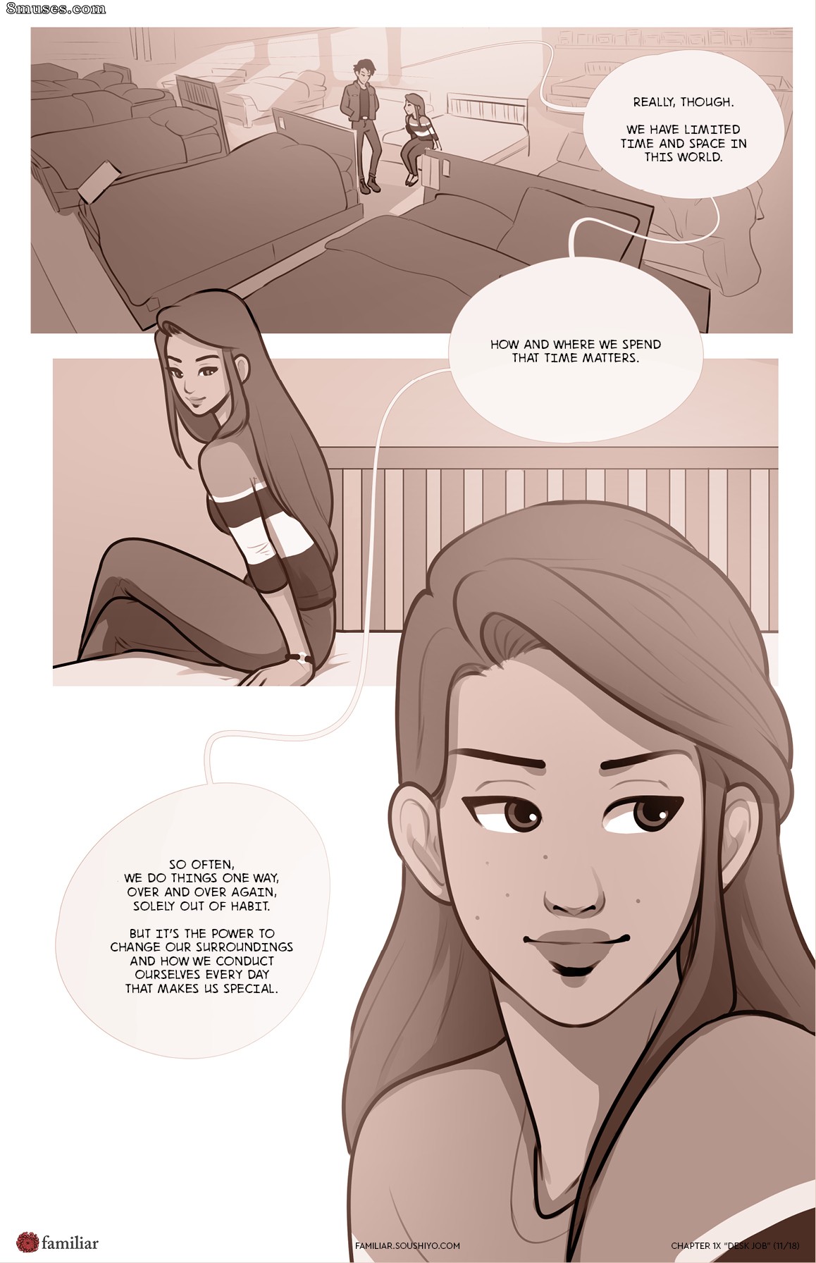 Act 1 - Chapter 1X - Desk Job - Page 12