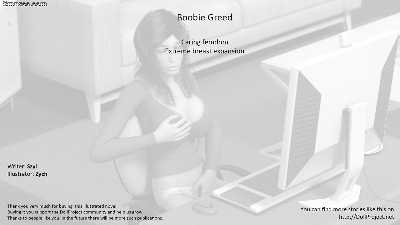 Dollproject Comics - Boobie Greed - Page 2