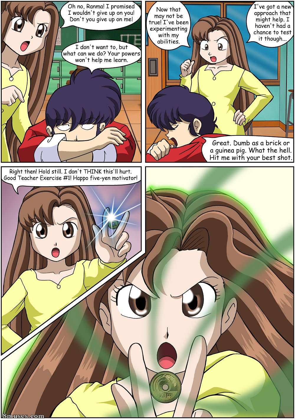 Ranma Books Comics - Tutora particular Hinako - Página 15