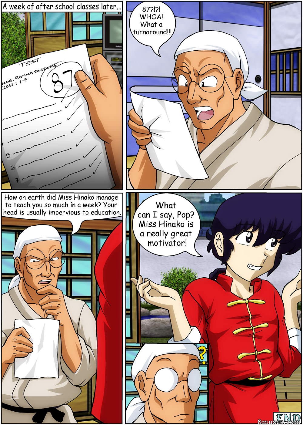 Ranma Books Comics - Tutora particular Hinako - Página 40