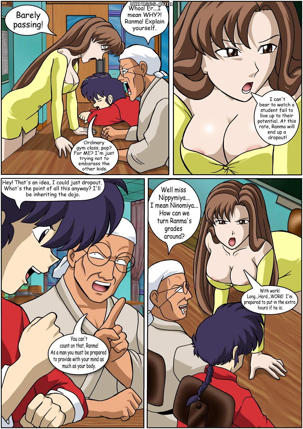 Ranma Books Comics - Tutora particular Hinako - Página 7