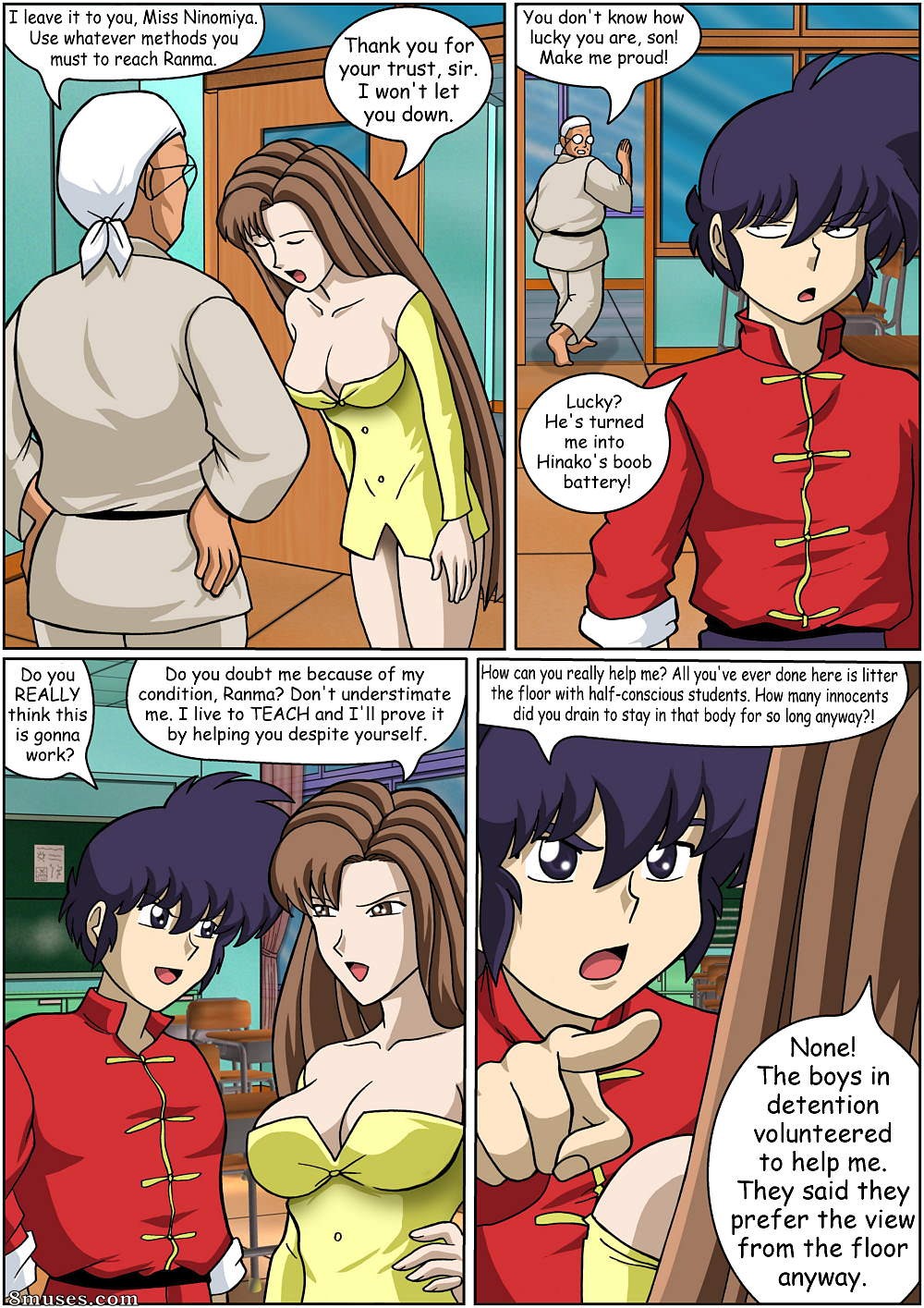 Ranma Books Comics - Tutora privada Hinako - Página 9