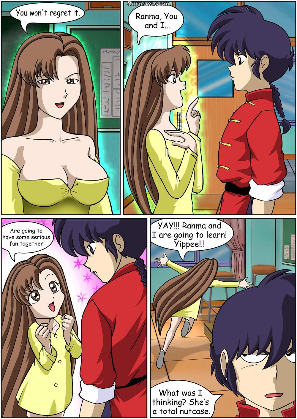 Ranma Books Comics - Tutora particular Hinako - Página 11