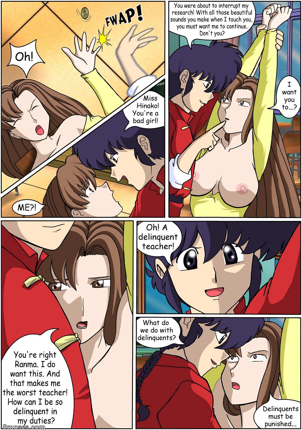 Ranma Books Comics - Tutora privada Hinako - Página 23