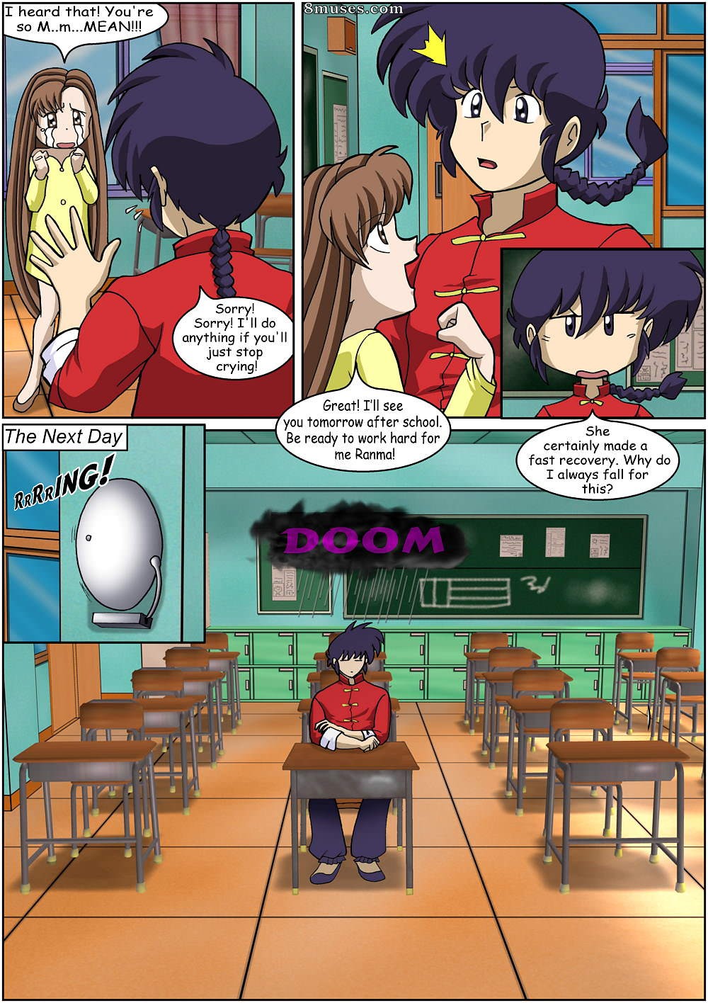Ranma Books Comics - Tutora particular Hinako - Página 12