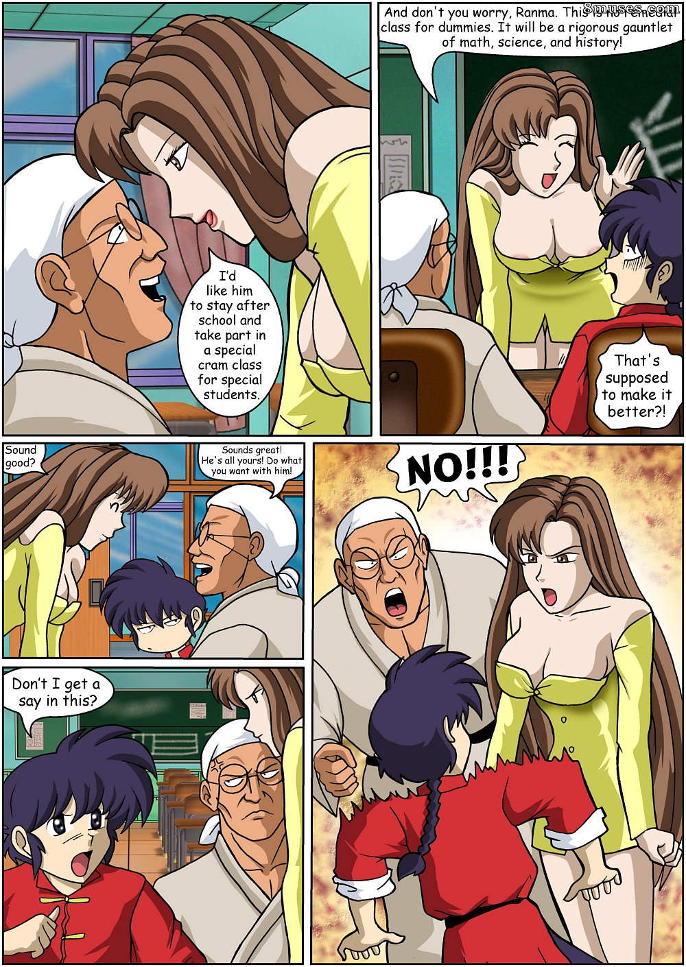 Ranma Books Comics - Tutora particular Hinako - Página 8