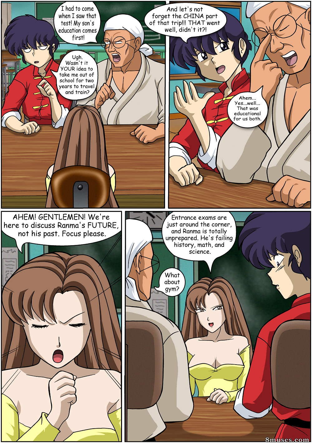 Ranma Books Comics - Tutora particular Hinako - Página 6